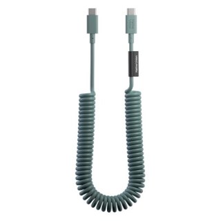 Native Union Pop Cable - kabel USB-C - USB-C, 2,4 m 60W (slate green)