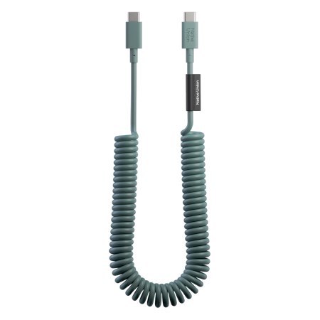 Native Union Pop Cable - kabel USB-C - USB-C, 2,4 m 60W (slate green)