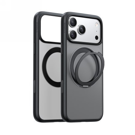 TORRAS Ostand Pro - etui do iPhone 18 Pro / 17 Pro kompatybilne z MagSafe (black) [go]