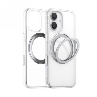 TORRAS Ostand Pro - etui do iPhone 17 kompatybilne z MagSafe (clear) [go]