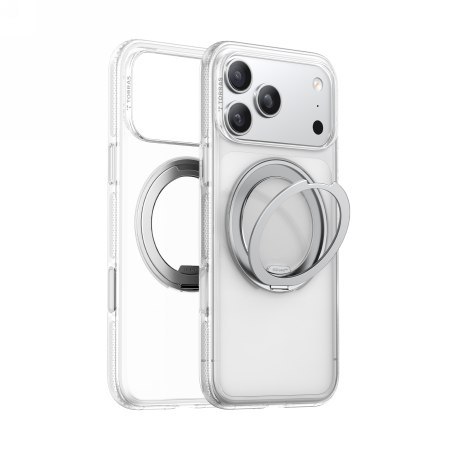 TORRAS Ostand R Fitness - etui do iPhone 17 Pro Max kompatybilne z MagSafe (clear)