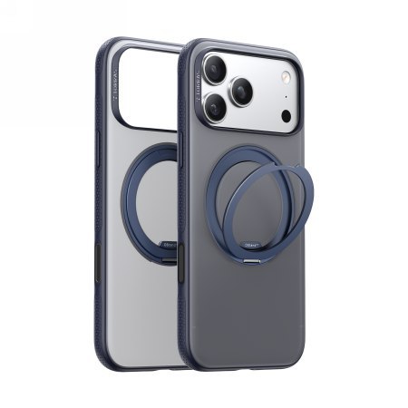 TORRAS Ostand R Fitness - etui do iPhone 17 Pro kompatybilne z MagSafe (midnight blue)