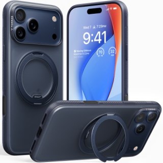 TORRAS Ostand R Fitness - etui do iPhone 17 Pro kompatybilne z MagSafe (midnight blue)