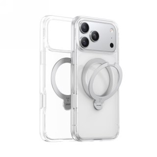 TORRAS Ostand Spin - etui do iPhone 17 Pro Max kompatybilne z MagSafe (clear)