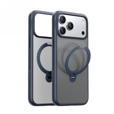 TORRAS Ostand Spin - etui do iPhone 18 Pro / 17 Pro kompatybilne z MagSafe (midnight blue) [go]