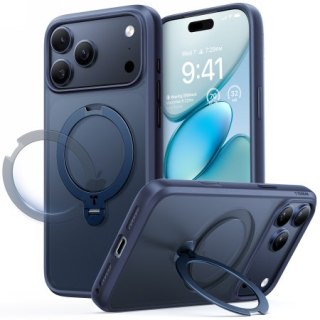 TORRAS Ostand Spin - etui do iPhone 18 Pro / 17 Pro kompatybilne z MagSafe (midnight blue) [go]