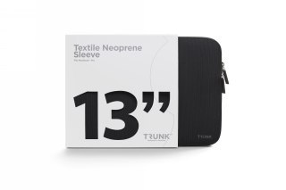 Trunk Ribbet Velvet 13" MacBook Pro, Air - sztruksowe etui ochronne do MacBook 13", MacBook Air (black)