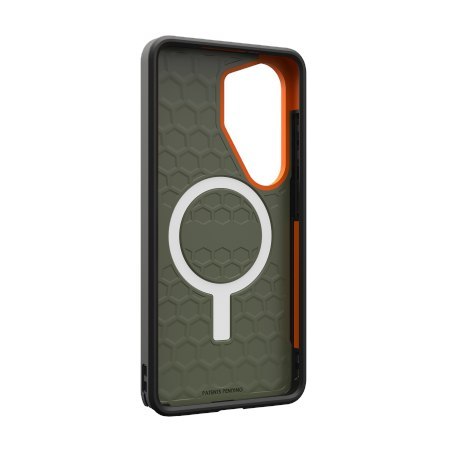 UAG Civilian Magnet - etui z wbudowanym modułem magnetycznym do Samsung Galaxy S26 Ultra (olive/orange)