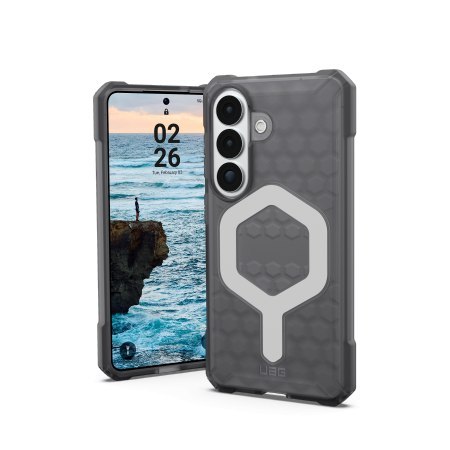 UAG Essential Armor Magnet - etui z wbudowanym modułem magnetycznym do Samsung Galaxy S26 (ash)