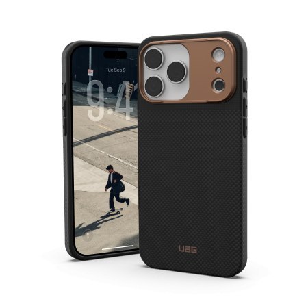 UAG Fibr Armr MagSafe - etui do iPhone 17 Pro Max kompatybilne z MagSafe (kevlar graphite / bronze)