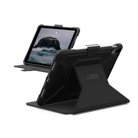 UAG Metropolis Tact Armr - obudowa ochronna z uchwytem do Apple Pencil do iPad 10.9" 10 generacja / 11" (A16) (black)