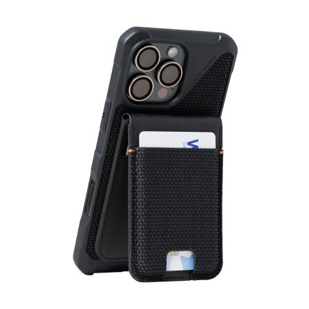 UAG Metropolis Wallet - portfel z podstawką kompatybilny z MagSafe (kevlar black)