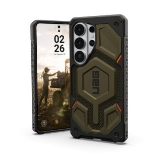 UAG Monarch Pro - etui z wbudowanym modułem magnetycznym do Samsung Galaxy S26 Ultra (kevlar element green)