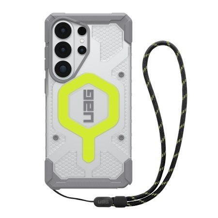 UAG Pathfinder Clear Magnet Bundle - etui z wbudowanym modułem magnetycznym do Samsung Galaxy S26 Ultra oraz smycz na nadgarstek