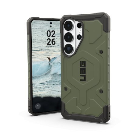 UAG Pathfinder Magnet - etui z wbudowanym modułem magnetycznym do Samsung Galaxy S26 Ultra (olive)