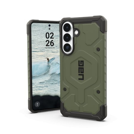 UAG Pathfinder Magnet - etui z wbudowanym modułem magnetycznym do Samsung Galaxy S26+ (olive)