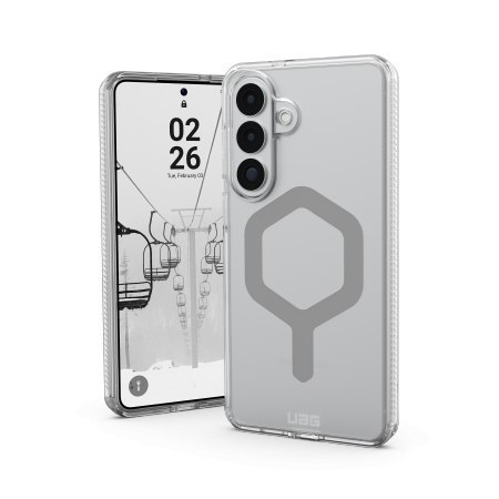 UAG Plyo Magnet - etui z wbudowanym modułem magnetycznym do Samsung Galaxy S26+ (ice/silver)