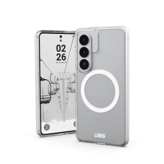 UAG Scout Clear Magnet - etui z wbudowanym modułem magnetycznym do Samsung Galaxy S26 (ice/white) [mto]
