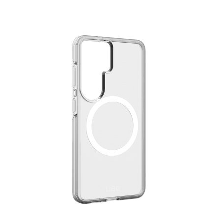UAG Scout Clear Magnet - etui z wbudowanym modułem magnetycznym do Samsung Galaxy S26 (ice/white) [mto]