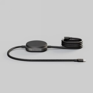 ZENS Charging Cable USB C-C Pro 2 - magnetyczny kabel USB C-C do ładowania przewodowego do 240 W, wspiera Qi2 15 W, do użycia z 