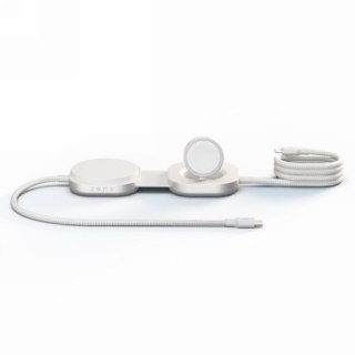 ZENS Charging Cable USB C-C Pro 3 - magnetyczny kabel USB C-C do ładowania przewodowego do 240 W, wspiera Qi2 15 W, możliwość ła