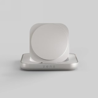 ZENS Magnetic Nightstand Charger - ładowarka bezprzewodowa Qi2 15W (white)