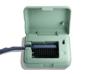 Be Lucent Aurora - etui sterylizujące UV-C do szczoteczki do zębów (mint green)
