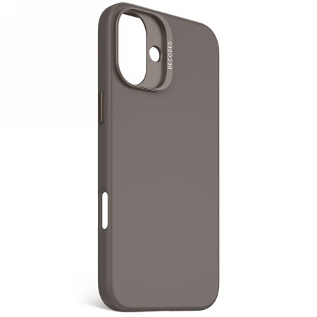 Decoded AntiMicrobial Silicone Backcover - silikonowa obudowa ochronna do iPhone 16 Plus kompatybilna z MagSafe (phantom) [eol]