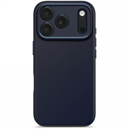 Decoded AntiMicrobial Silicone Backcover - silikonowa obudowa ochronna do iPhone 17 Pro kompatybilna z MagSafe (true navy) [eol]