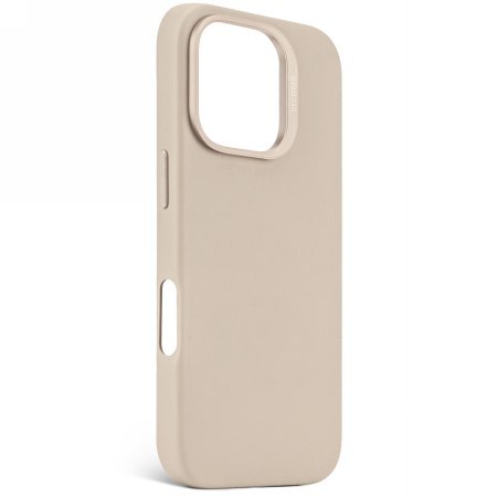 Decoded Leather Backcover - skórzana obudowa ochronna do iPhone 16 Pro kompatybilna z MagSafe (clay)