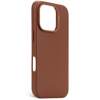Decoded Leather Backcover - skórzana obudowa ochronna do iPhone 16 Pro kompatybilna z MagSafe (tan)