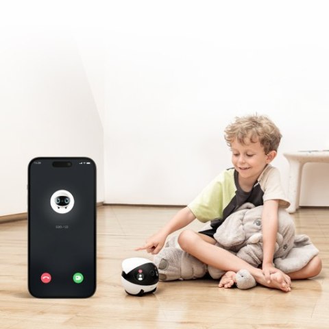 EnaBot - EBO AIR 2S - domowy, mobilny robot monitorujący (biały)