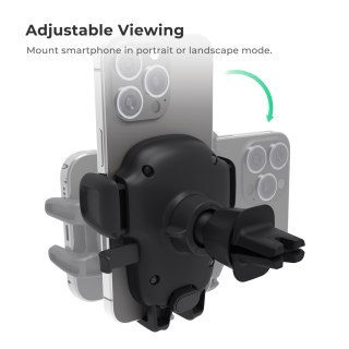 IOttie Easy One Touch 5 Air Vent Flush Mount - uchwyt samochodowy na telefon do kratki nawiewu