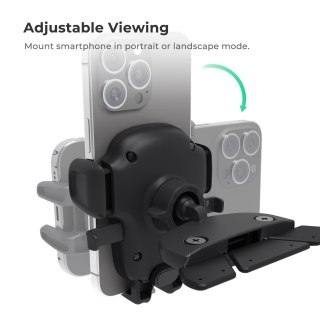 IOttie Easy One Touch 5 CD Slot Mount - uchwyt samochodowy na telefon do slotu CD