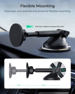 IOttie iTap 3 Magnetic Dash & Windshield Mount - magnetyczny uchwyt samochodowy na telefon na deskę rozdzielczą i przednią szybę