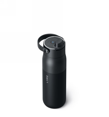 LARQ Bottle PureVis 2 - inteligentna, samoczyszcząca butelka filtrująca, światło UV-C 680ml (obsidian black)