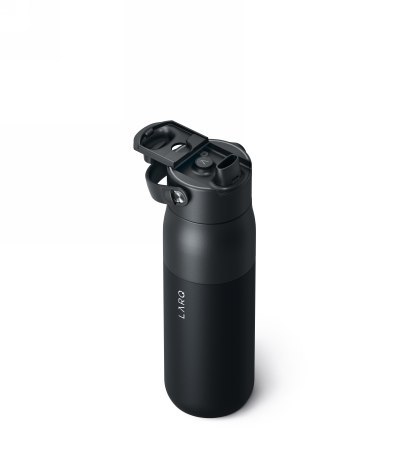 LARQ Bottle PureVis 2 - inteligentna, samoczyszcząca butelka filtrująca, światło UV-C 680ml (obsidian black)