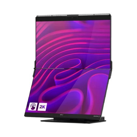 Mobile Pixels Geminos X Dual - zestaw dwóch monitorów (dolny monitor z funkcją ekranu dotykowego) 24" IPS LCD, 75Hz, 2560 × 1440