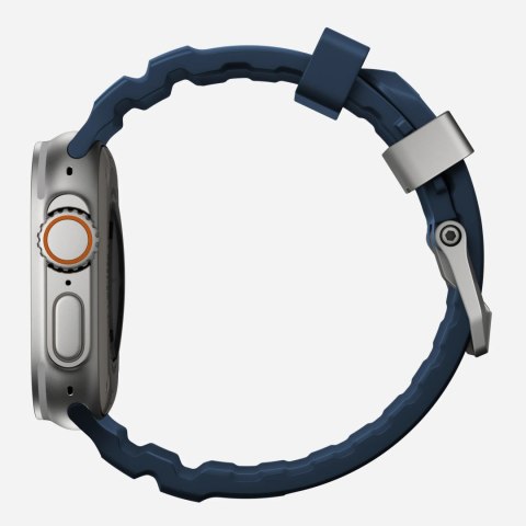 NOMAD Rocky Point Band - pasek do Apple Watch 44mm-49mm (Apple Watch 4-11, SE 1-3, Ultra 1-3) z FKM oraz tytanu (atlantic, natur