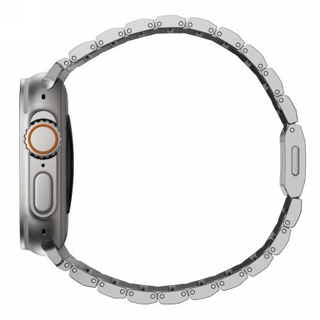 NOMAD Titanium Band - tytanowa bransoleta do Apple Watch 44mm-49mm (Apple Watch 4-11, SE 1-3, Ultra 1-3) V3 (natural hardware)