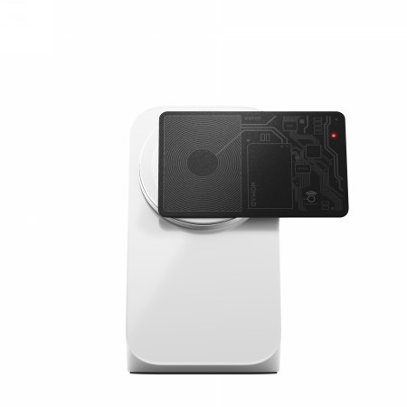 NOMAD Tracking Card V2 - karta lokalizująca portfel kompatybilna z Apple Find My (black)