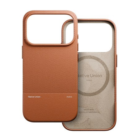 Native Union (RE)Classic Case - etui do iPhone 18 Pro / 17 Pro kompatybilne z MagSafe (tan) [s]