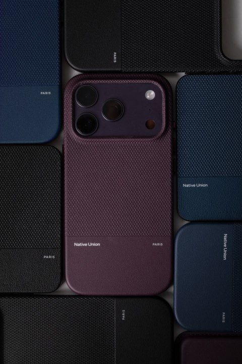 Native Union (RE)Classic Case - etui do iPhone 18 Pro / 17 Pro kompatybilne z MagSafe (burgundy)