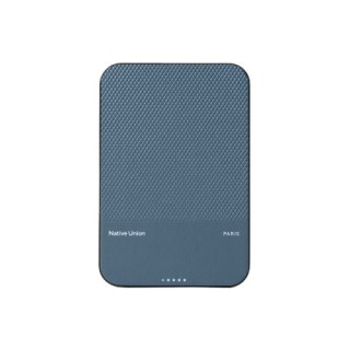 Native Union (Re)Classic Qi2 Power Bank - magnetyczny powerbank 5000 mAh kompatybilny z MagSafe i Qi2, kabel USB-C - USB-C 15 cm