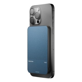 Native Union (Re)Classic Qi2 Power Bank - magnetyczny powerbank 5000 mAh kompatybilny z MagSafe i Qi2, kabel USB-C - USB-C 15 cm