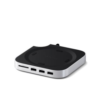 Satechi Mac Mini M6 / M5 Pro / M4 Stand & Hub SSD - aluminiowa podstawka do Mac Mini z Hub USB-C (host USB-C 3.2 gen. 2, 2x USB-