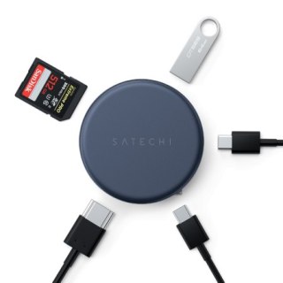 Satechi OntheGo 5-in-1 Multiport Adapter - adapter do urządzeń mobilnych (USB-C 5 Gbps, USB-A 5 Gbps, HDMI 4K, czytnik kart SD 1