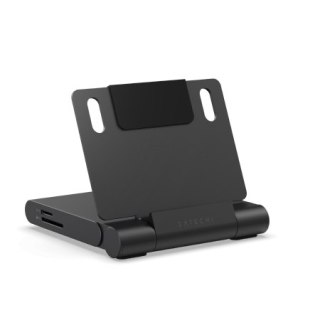 Satechi OntheGo Foldable Stand Hub - składana podstawka i hub do urządzeń mobilnych (USB-C 100W PD, USB-C 10 Gbps, USB-A 10 Gbps