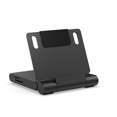 Satechi OntheGo Foldable Stand Hub - składana podstawka i hub do urządzeń mobilnych (USB-C 100W PD, USB-C 10 Gbps, USB-A 10 Gbps