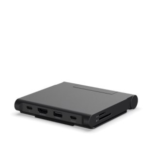 Satechi OntheGo Foldable Stand Hub - składana podstawka i hub do urządzeń mobilnych (USB-C 100W PD, USB-C 10 Gbps, USB-A 10 Gbps